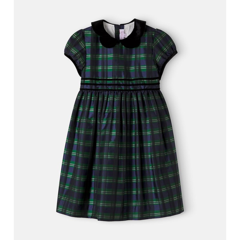La Coqueta Valentina plaid dress