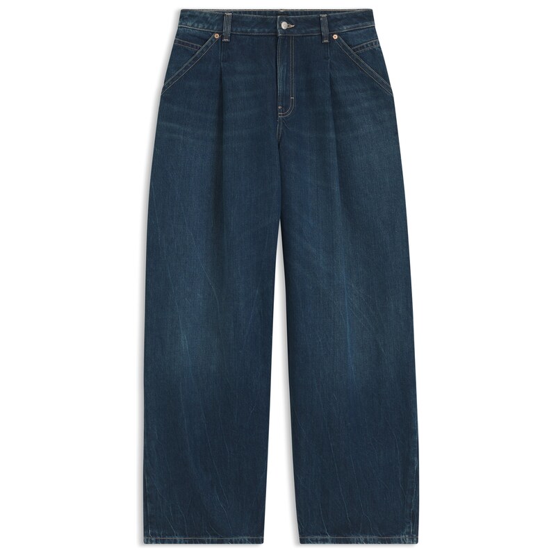 BOSS Wide-leg jeans with front pleats