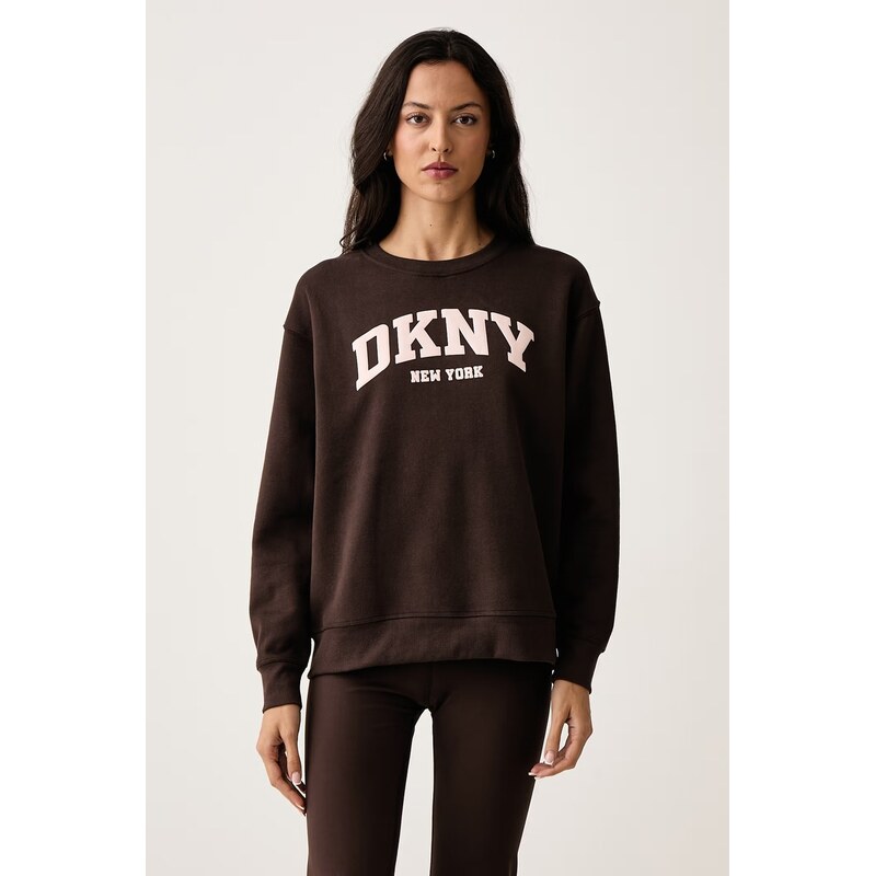 DKNY mikina dámská s bavlnou