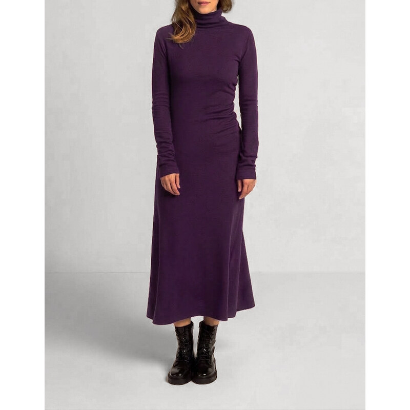 Nila Merino šaty Bianka Plum XS