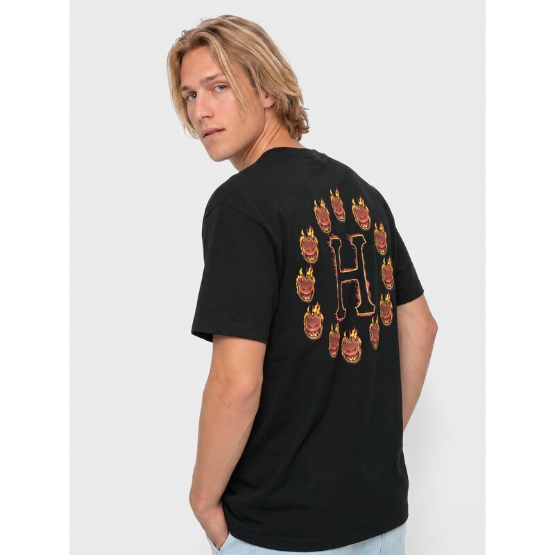 HUF X Spitfire Flame Galaxies (black)černá