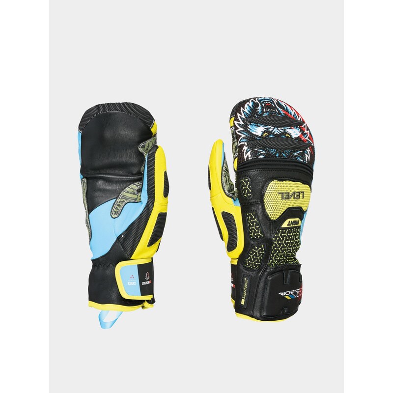 Level Sq Cf Mitt (yellow blue)modrá