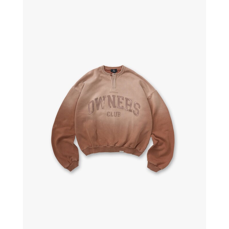 Represent Owners Club Henley Sweater Sienna