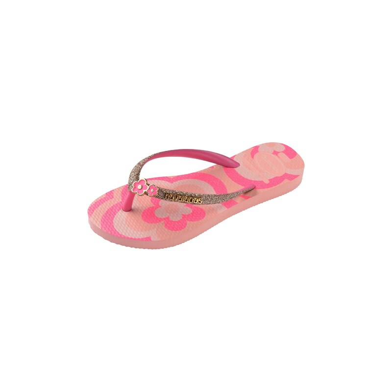 HAVAIANAS Sandály khaki / fialová / pink