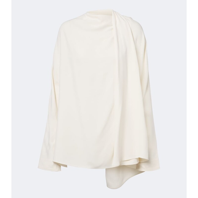 Toteme Draped cady blouse