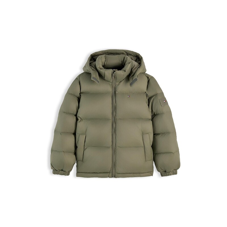 TOMMY HILFIGER Zimní bunda Essential olivová