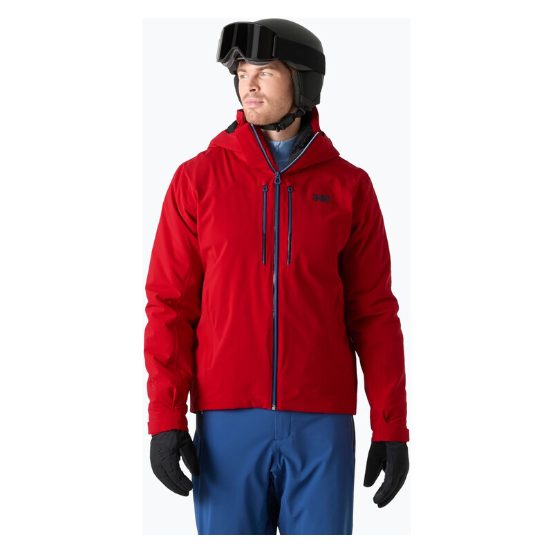 Pánská lyžařská bunda Helly Hansen Alpha Lifaloft red