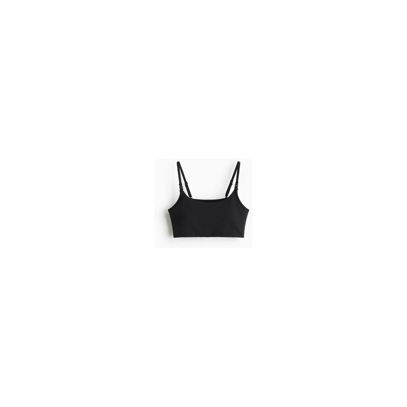 H&M - MAMA Sportovní podprsenka na kojení Medium Support - Černá