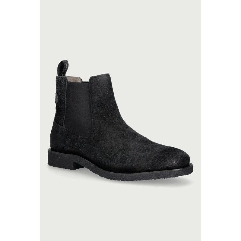AllSaints boty pánské kožené Clive Chelsea Boot