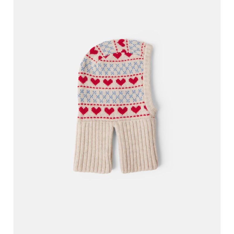 Konges Sløjd Belou jacquard wool-blend balaclava