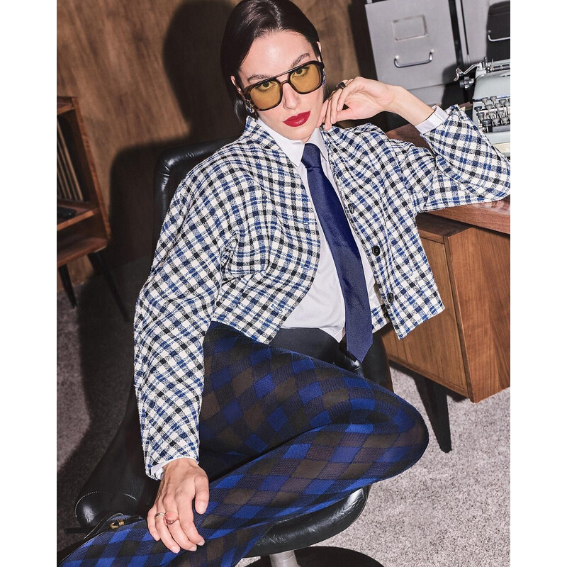 Punčocháče vzor 60 den, model 22383756 - Gabriella