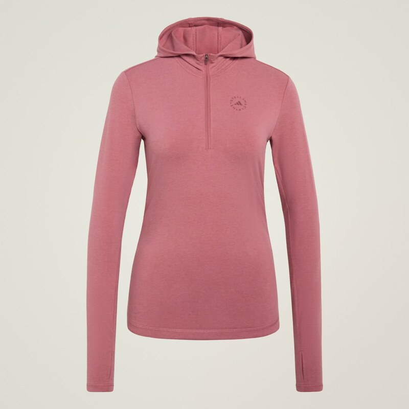 Pulovr adidas by Stella McCartney Studio Ruched Long Sleeve