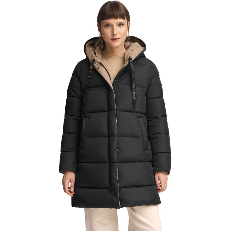 Bunda Polo Club Beige/ Schwarz 3045458