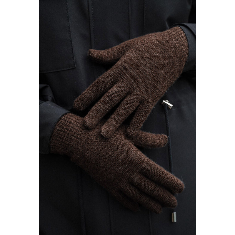 youngprimitive - rukavice merino Rukavice merino - rust 118092944