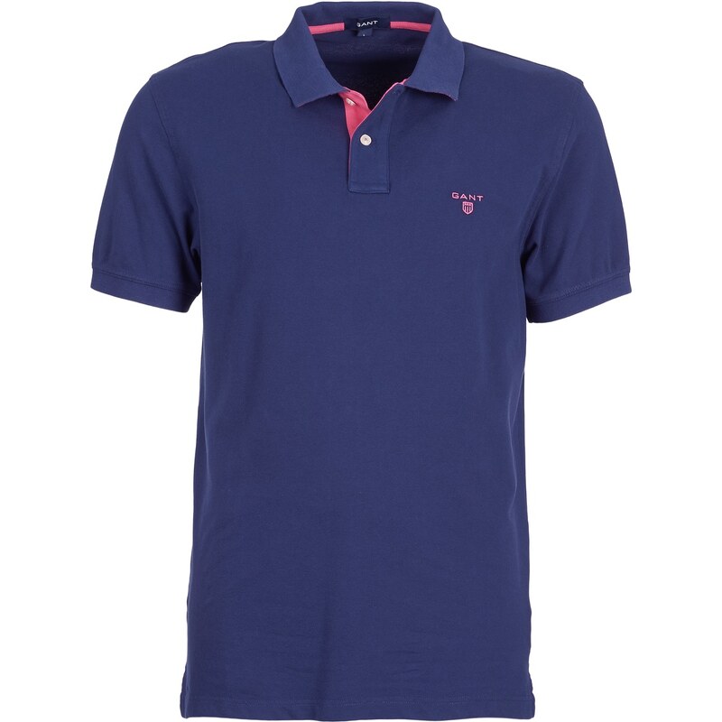 Gant Polo s krátkými rukávy CONTRAST COLLAR PIQUE SS RUGGER Gant