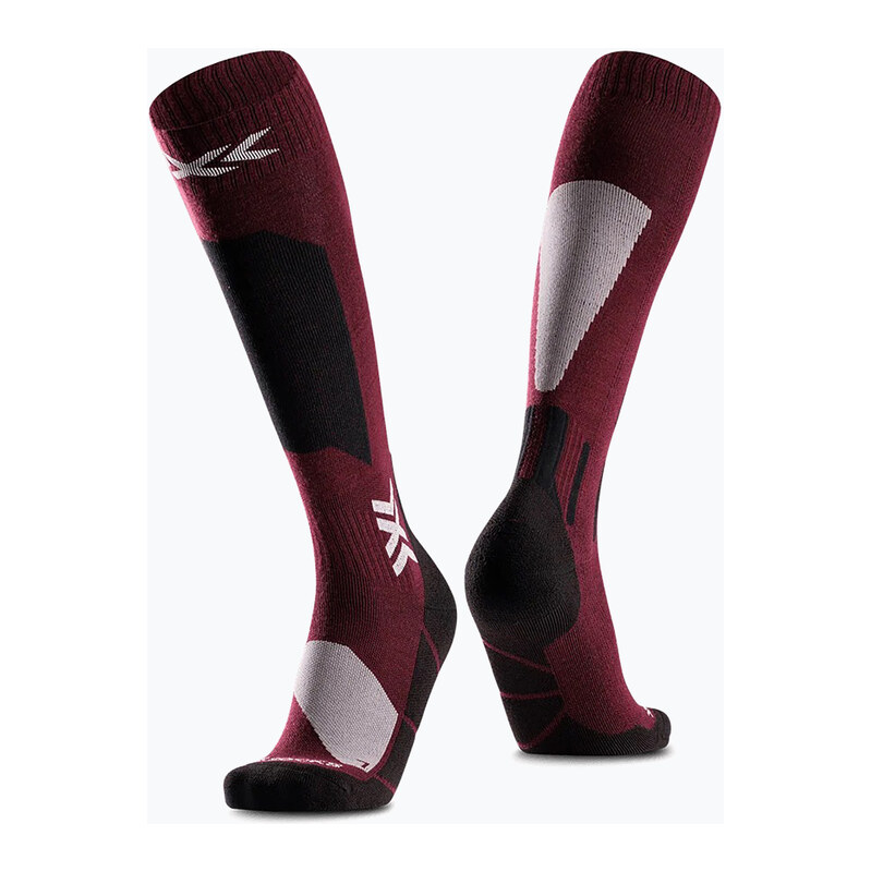 Lyžařské ponožky X-Socks Ski Discover Merino Otc oxide red 118203863