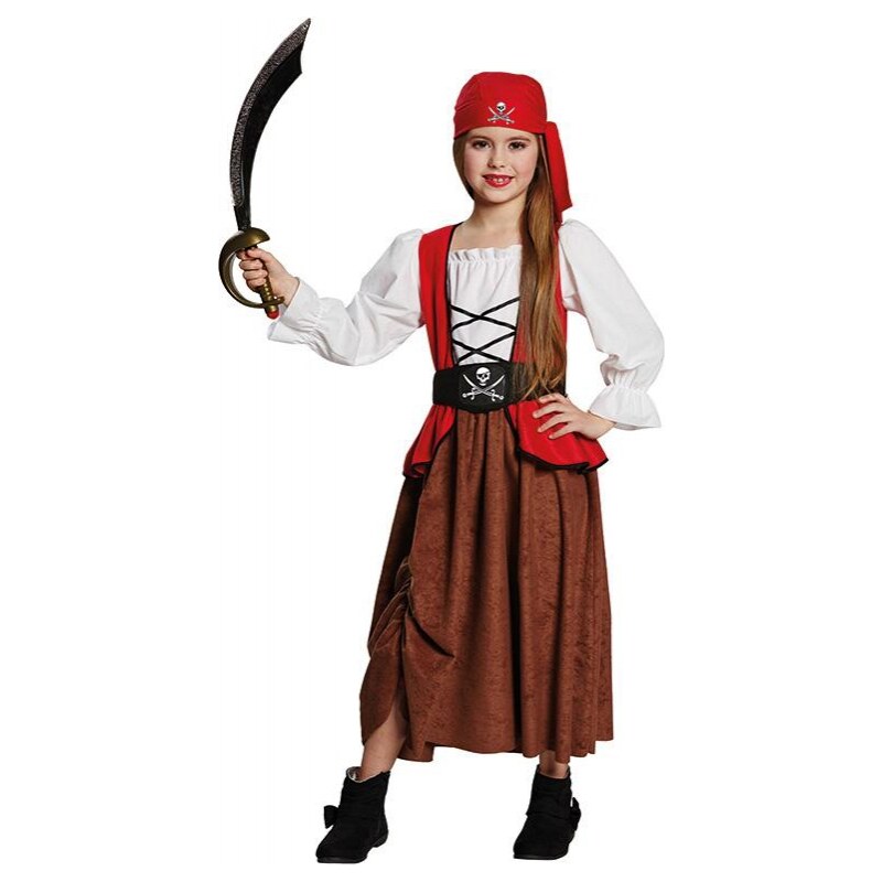 Rubies Pirátka - dětský kostým - 116