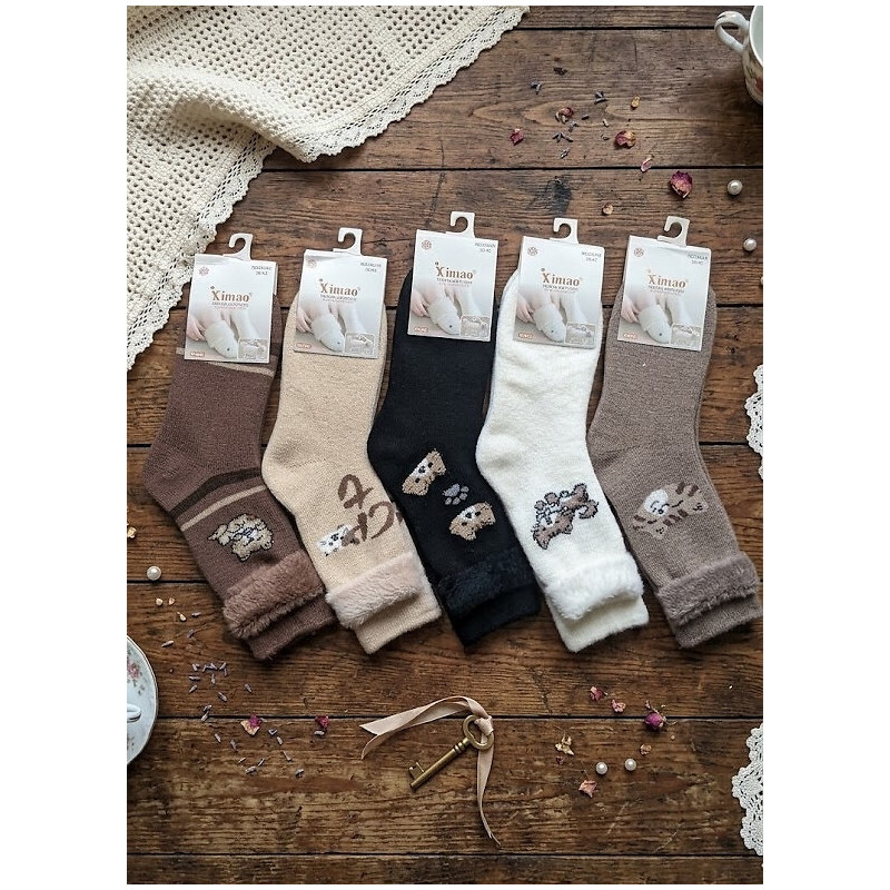 Ponožky WiK Xintao 3141 vzor 8 Merino 35–42 118330608