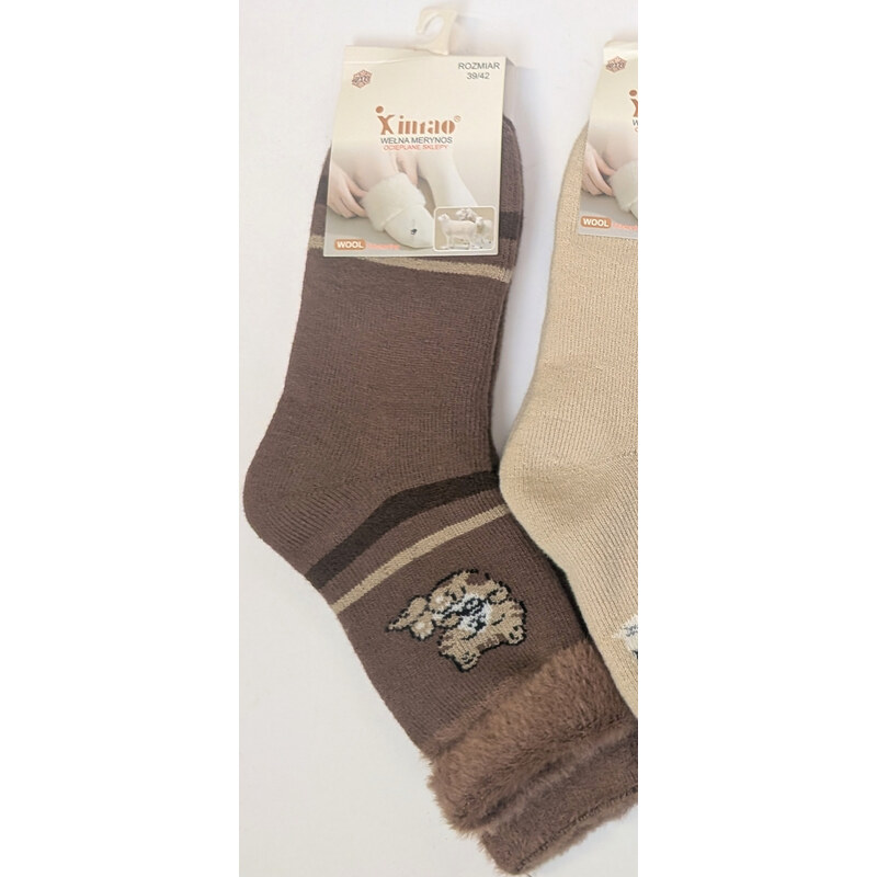 Ponožky Xintao model 22385110 vzor 18 Merino 35–42 - WiK 118330616