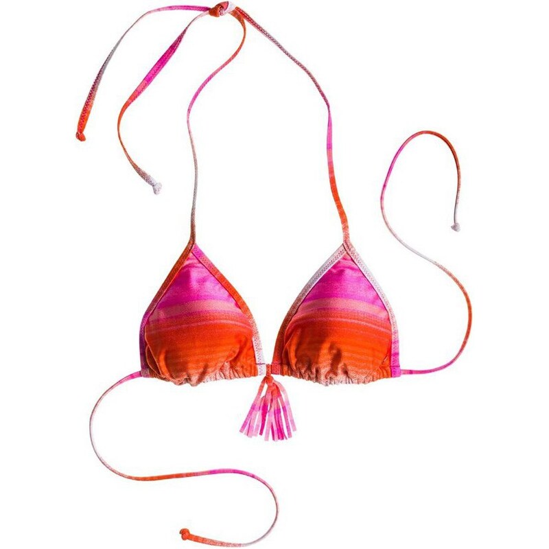 Roxy Plavky plavky - Binded Tiki Tri Ocean Breeze Orange (NMS3) Roxy