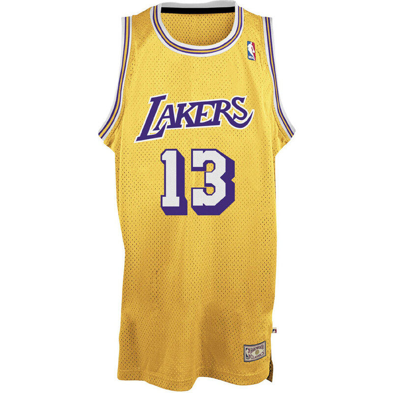 adidas Trička s krátkým rukávem Maillot authentique Wilt Chamberlain Lakers NBA adidas