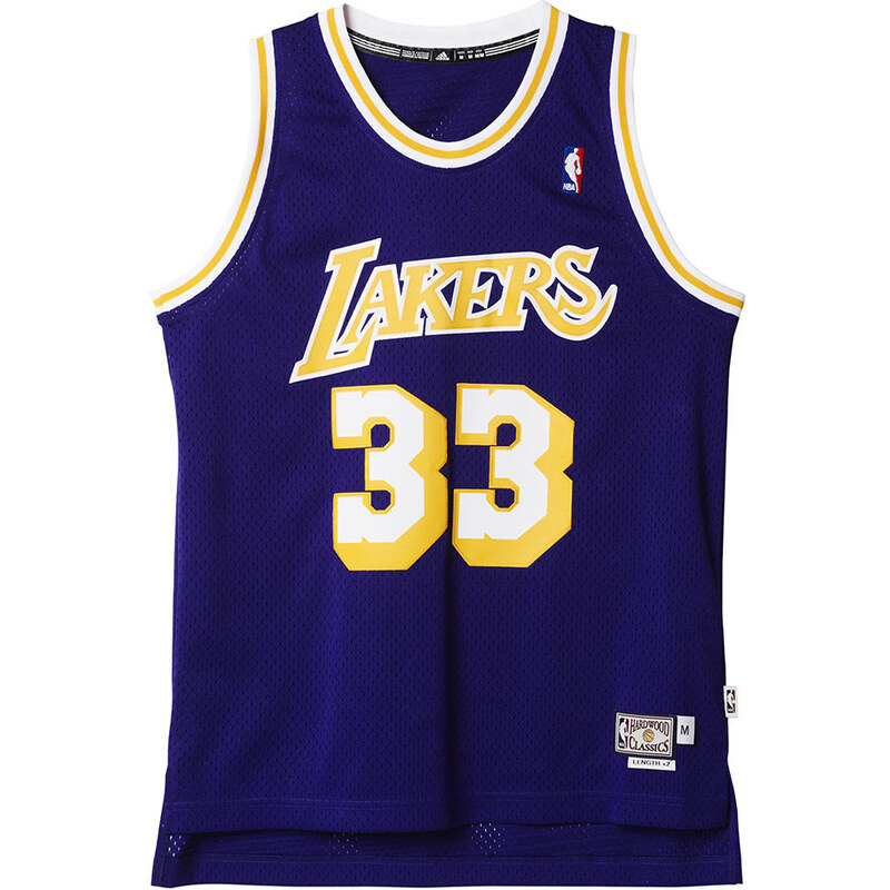 adidas Trička s krátkým rukávem Maillot authentique Kareem Abdul-Jabbar Lakers NBA adidas