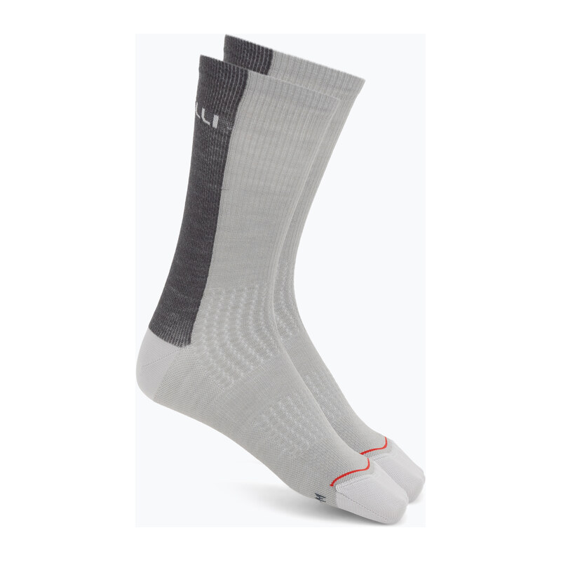Pánské ponožky Castelli Castelli Logo 18 Merino Sock silver gray/dark 118457332