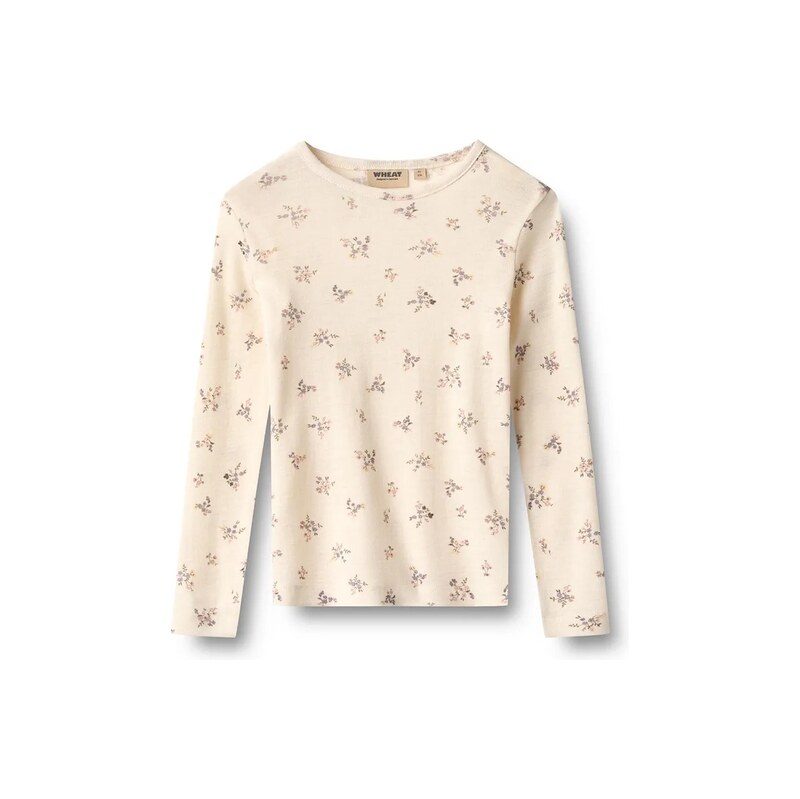 Wheat tričko s dlouhým rukávem dětské s merino vlnou 118523776
