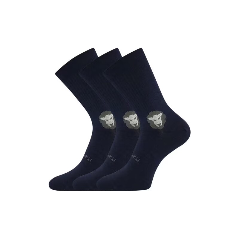 3PACK dětské ponožky Voxx merino modré (Barefootik merino-blue) 30/34 109330546