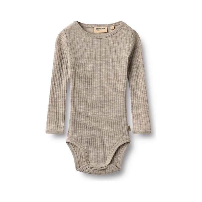 Wheat body kojenecké s merino vlnou 118480647