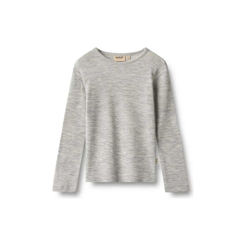 Wheat tričko s dlouhým rukávem dětské z merino vlny 118523796