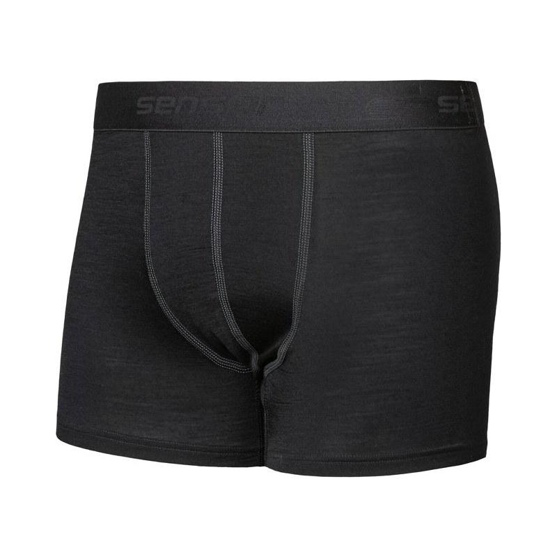 Pánské merino trenky SENSOR Active černé 117113462