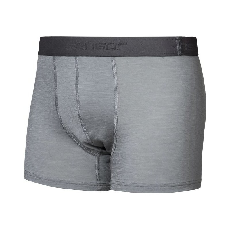 Pánské merino trenky SENSOR Active šedé 117113461