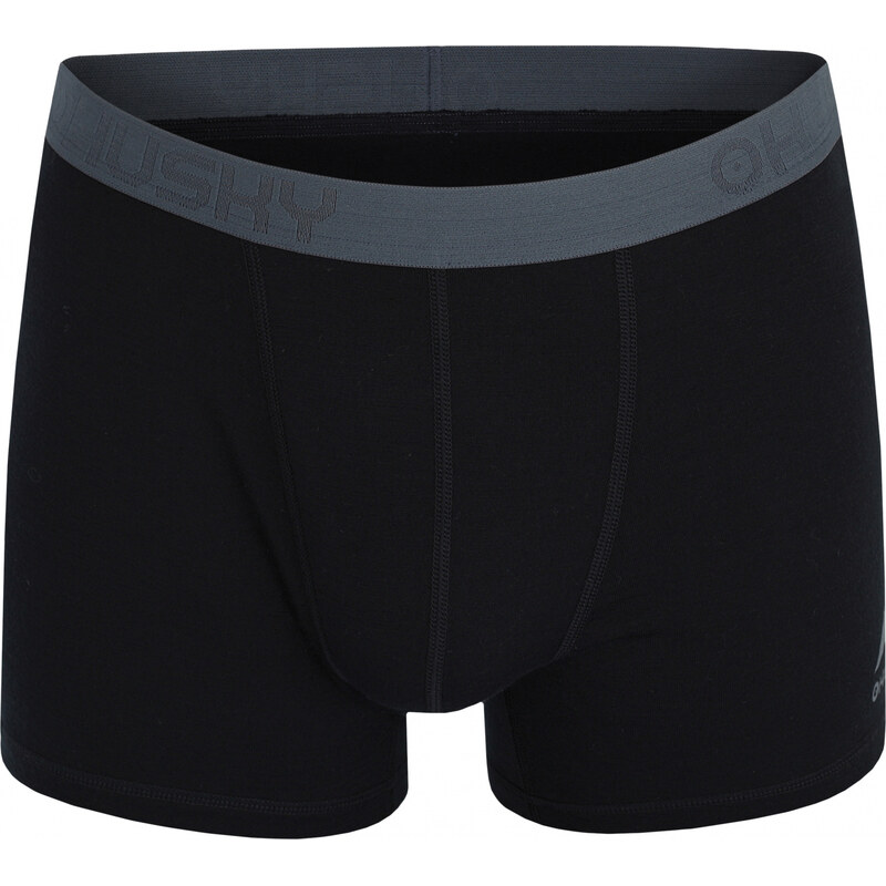 Pánské merino boxerky HUSKY Mex černé 117113496