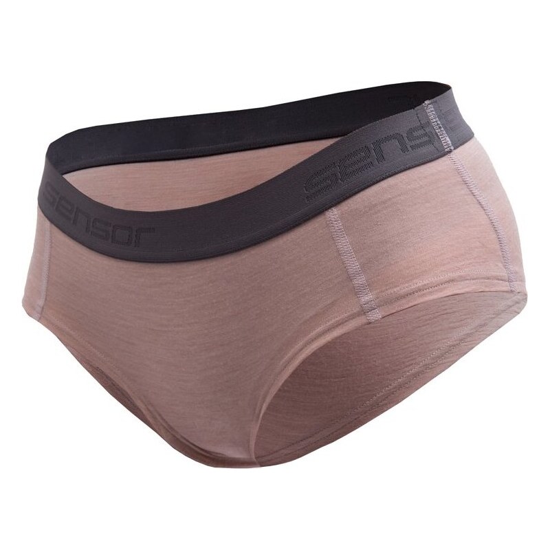 Dámské merino kalhotky SENSOR Air růžové 117113861