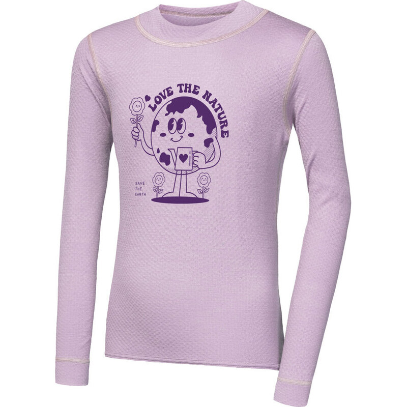 Dětské merino triko SENSOR Df Planet mystic violet 118572390