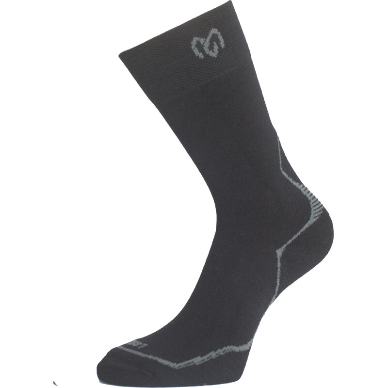 Unisex merino ponožky LASTING Wai černé 117114153