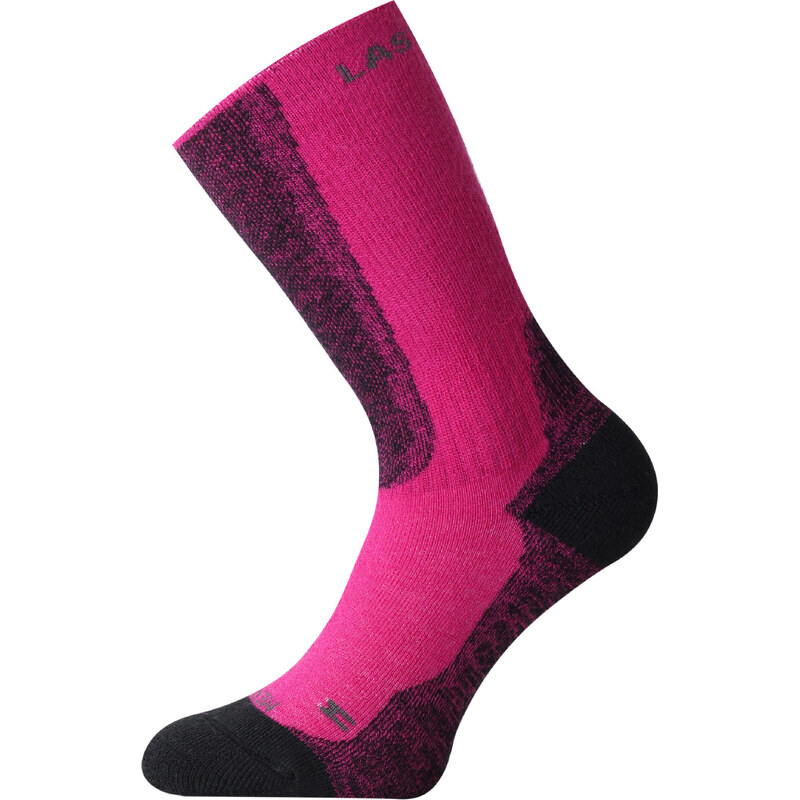 Unisex merino ponožky LASTING Wsm růžové 117114167