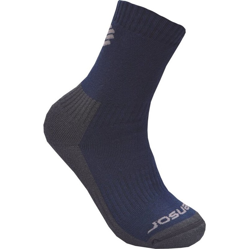 Unisex merino ponožky SENSOR Treking Evo modré 117114172