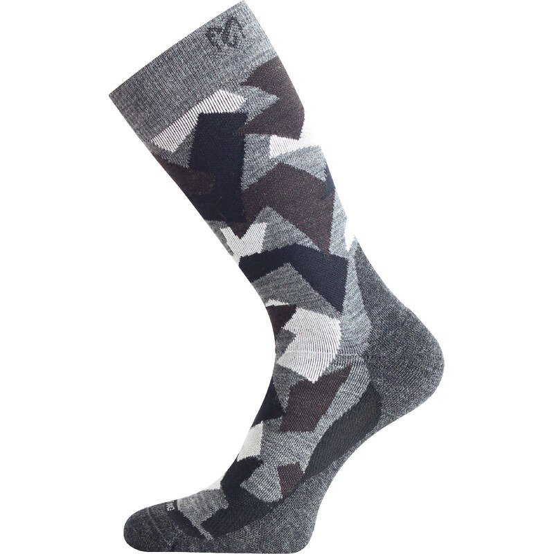 Unisex merino ponožky LASTING Wom černé 117114164