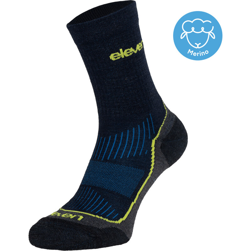 Ponožky ELEVEN Merino Vento Blue 117114196