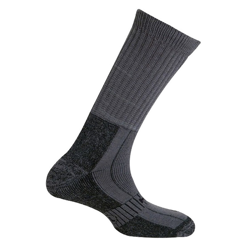Merino trekingové ponožky MUND Explorer šedé 46-49 XL 117114208
