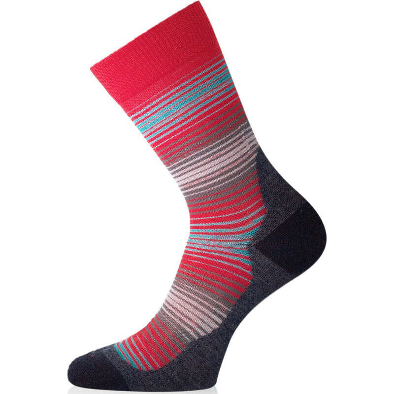 Unisex merino ponožky LASTING Wlg červené 117114261