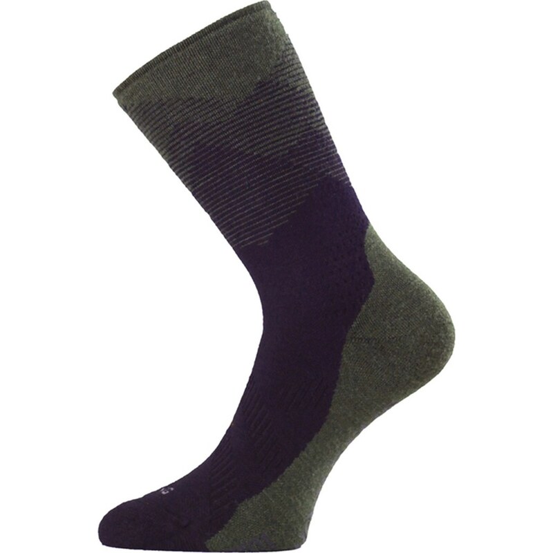 Merino ponožky LASTING Fwn zelené 117114275