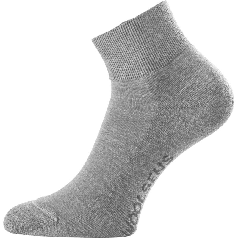Merino ponožky LASTING Fwp šedé 117114291