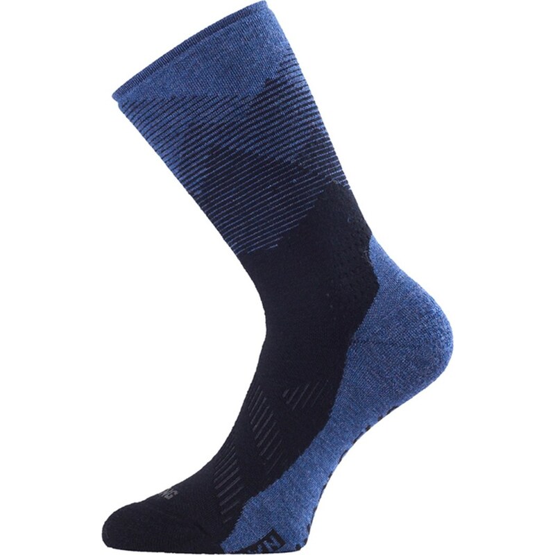 Merino ponožky LASTING Fwn modré 117114280