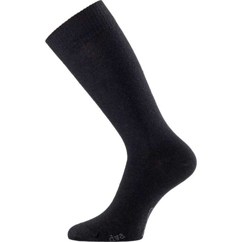 Merino ponožky LASTING Dwa černé 117114311