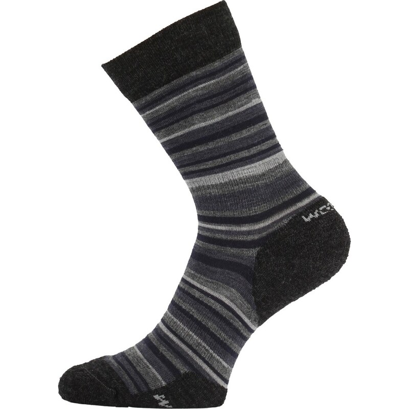 Merino ponožky LASTING Wpl šedá 117114350