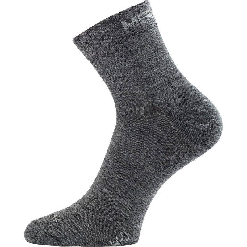 Merino ponožky LASTING Who šedé 117114343
