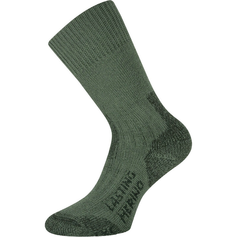 Merino ponožky LASTING Txc zelené 117114382
